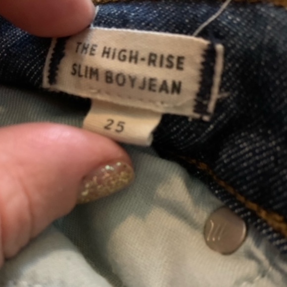 Madewell High-Rise Slim Boyjean Pants - Picture 3 of 4